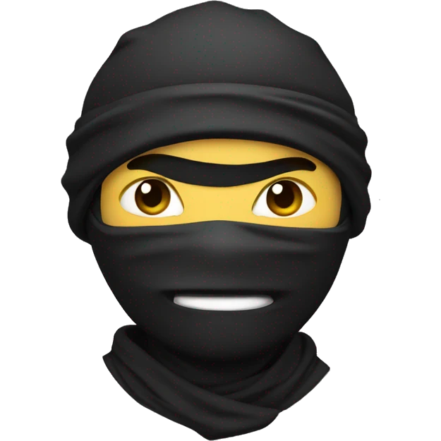 ninja relaxed  emoji