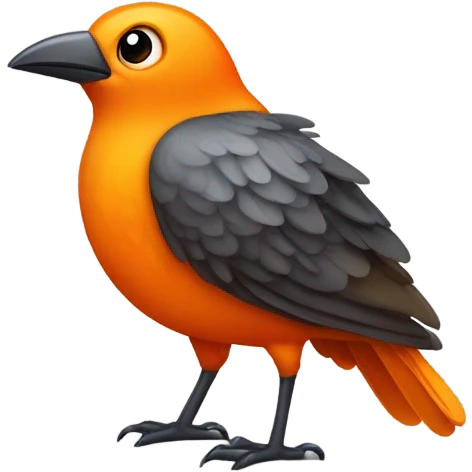 Disney’s orange bird  emoji
