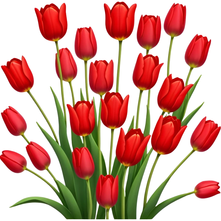 Tulips 
 emoji