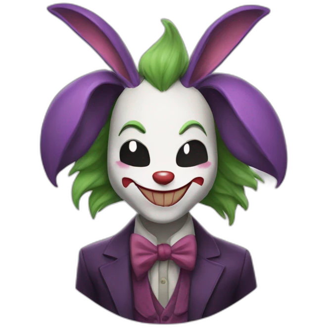 Thebs joker with a lopunny emoji