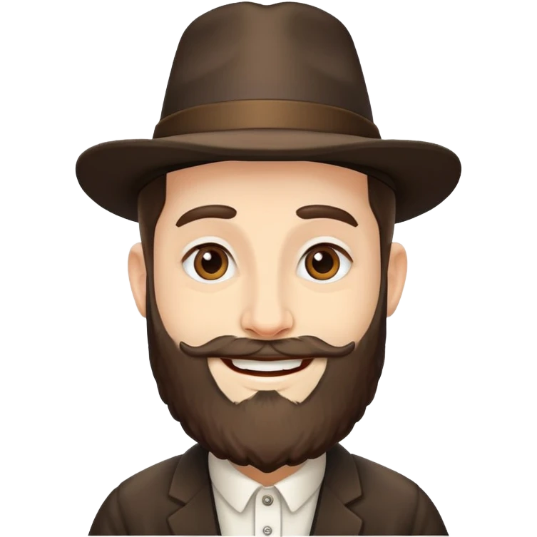 jewish rabbi face emoji emoji