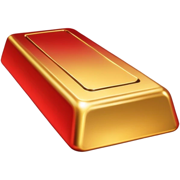 red gold ingot emoji