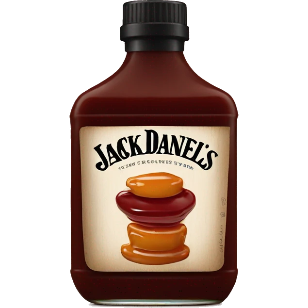 Barbecue sauce with Jack Daniels  emoji