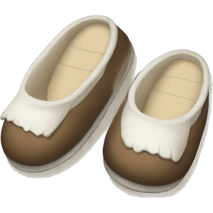 chaussons  emoji