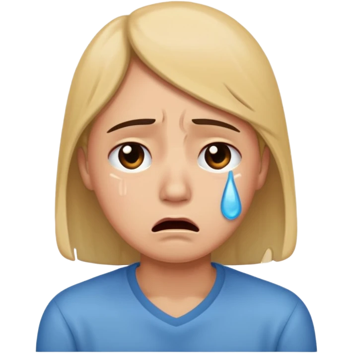 Crying  emoji