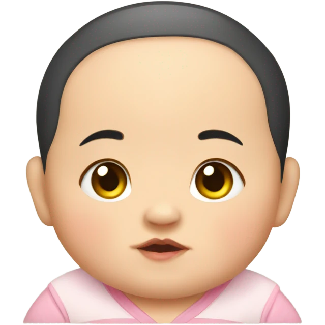 Chubby Chinese baby emoji