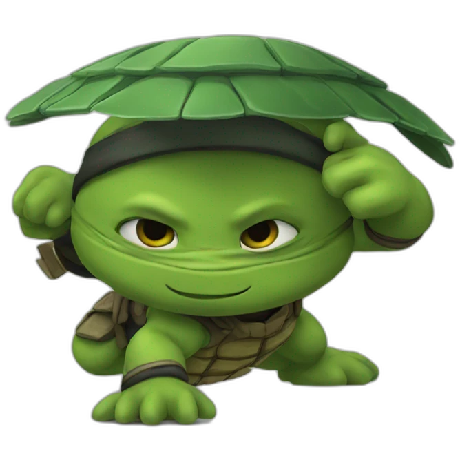Tortue ninja emoji