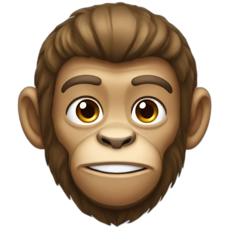 Monkey real madrid emoji