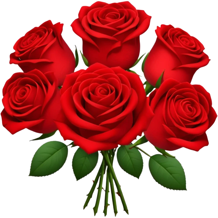 bonquet of rose emoji