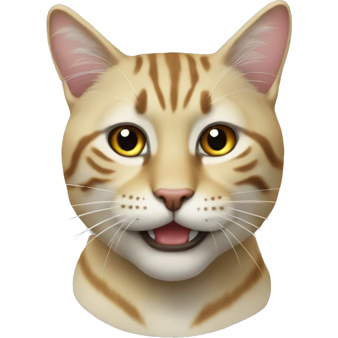 Радужный котик emoji