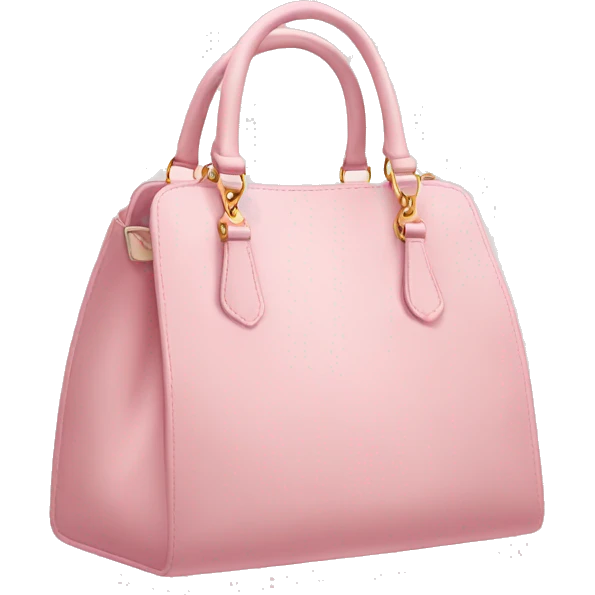 light pink elegant bag emoji