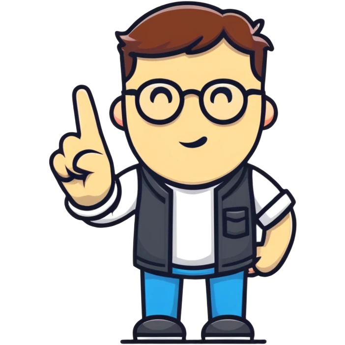 Middle finger with glasses  emoji