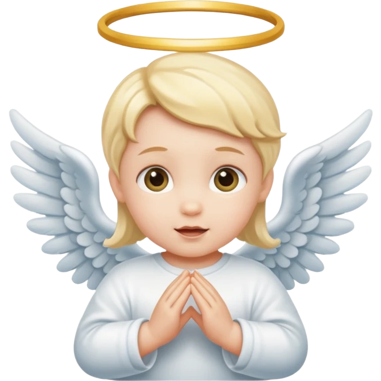 Baby angel emoji