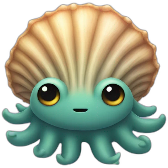 Cockle monster emoji