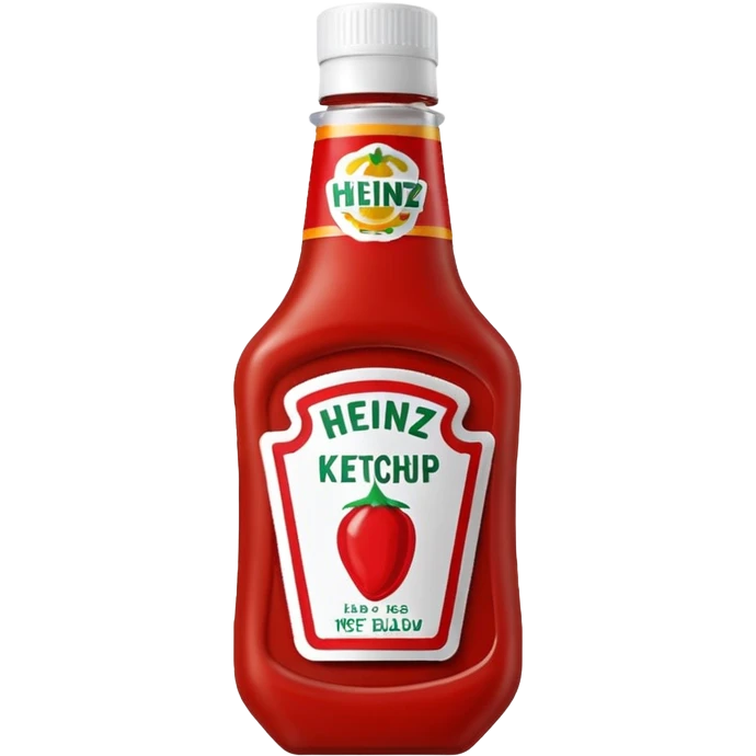 One Heinz Ketchup Sachets 10ml emoji