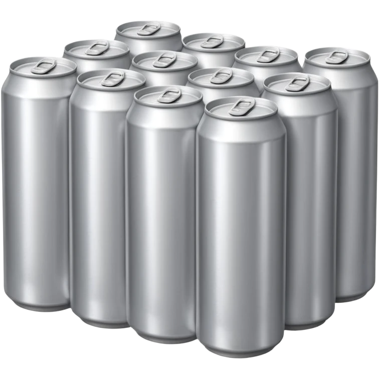stack of many beer cans emoji