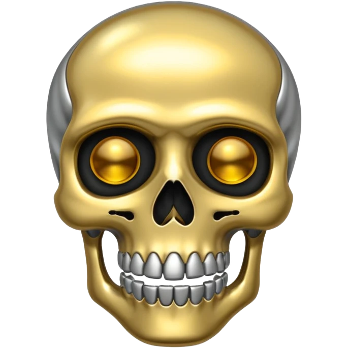 Chrome skeleton emoji