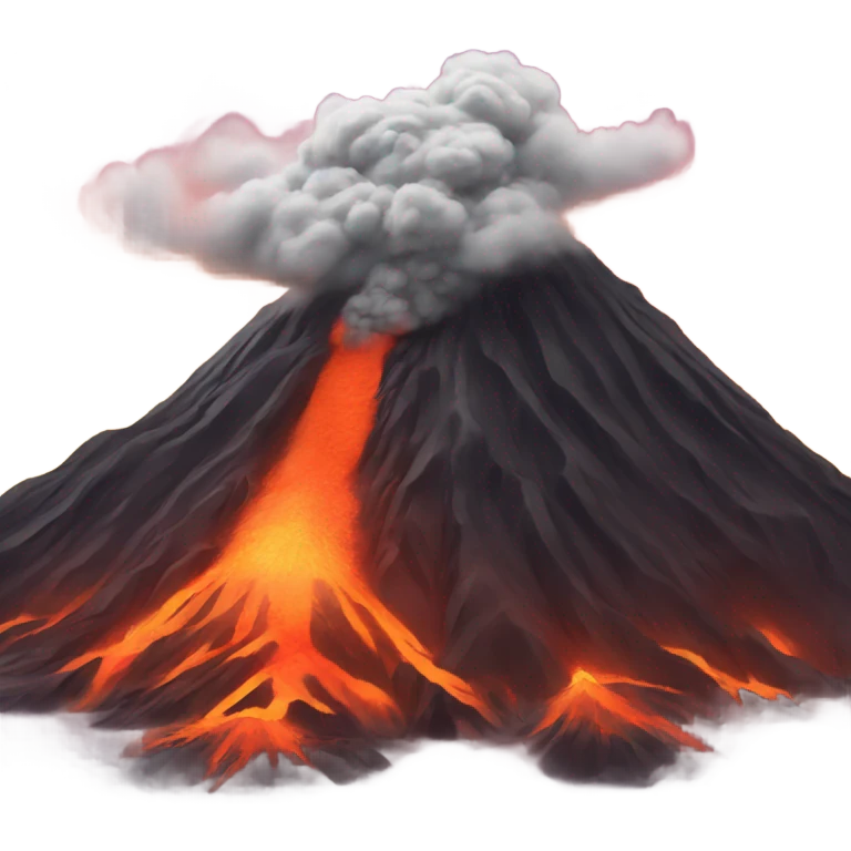 Volcano  emoji