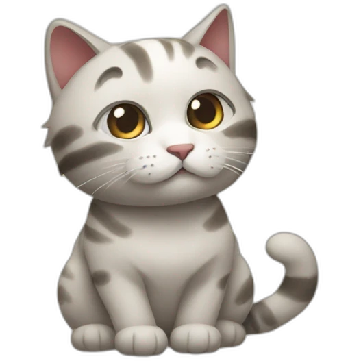 两只猫打架 emoji