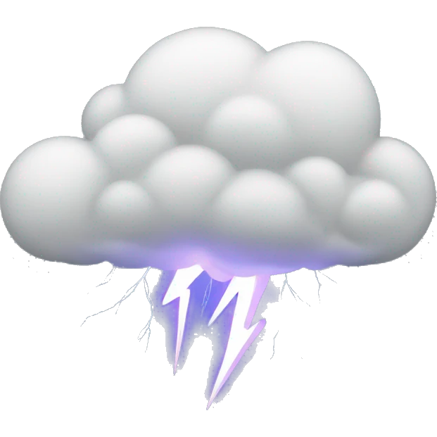 thunderstorm emoji