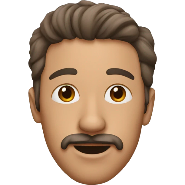 Man with dog’s nose emoji