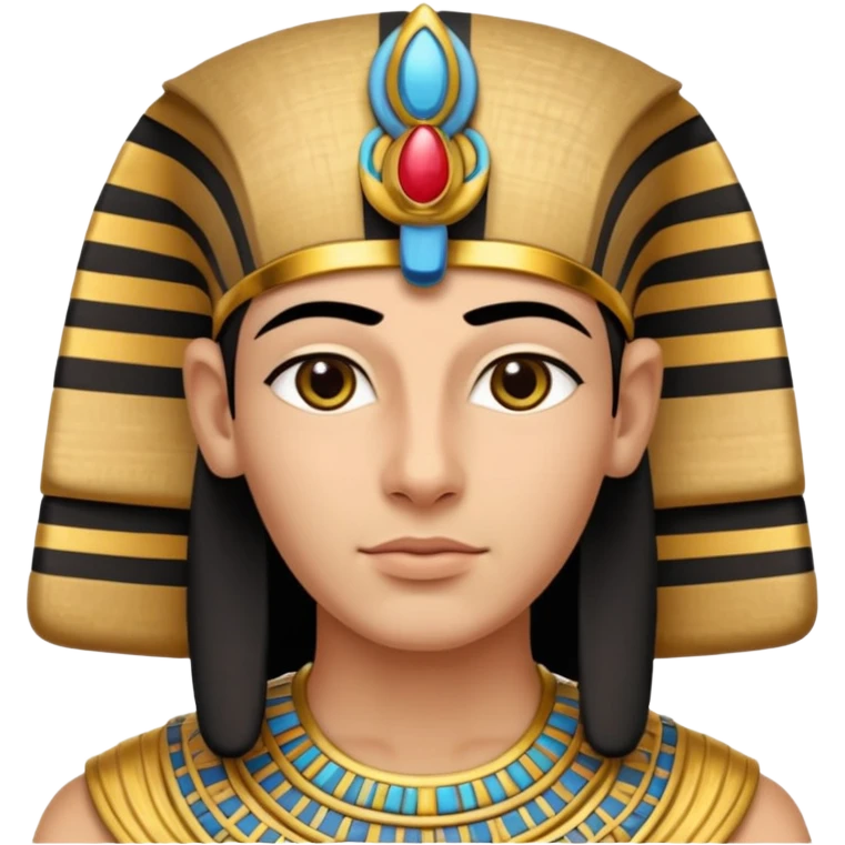 una ciudadana del antiguo egipto con piel blanca emoji