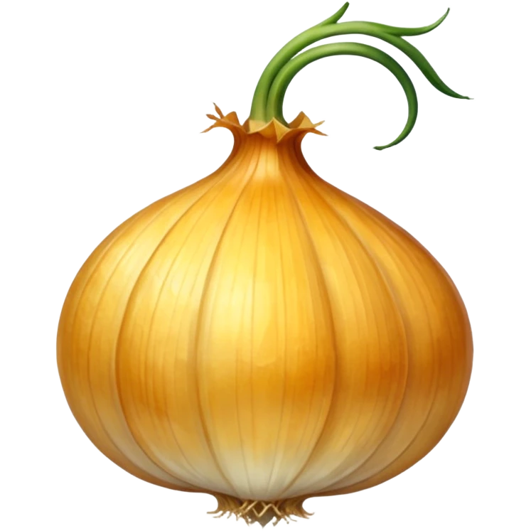 dried yellow onion  emoji