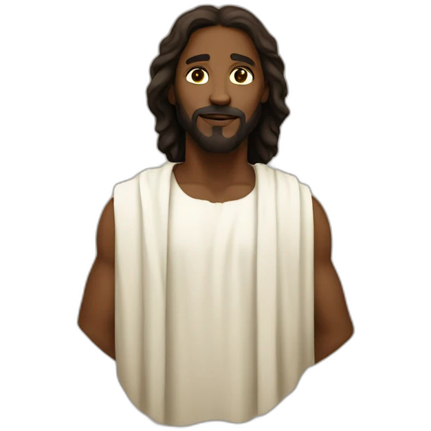 Black Jesus emoji