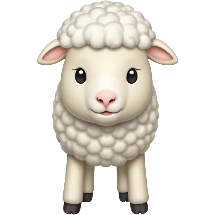 white sheep emoji