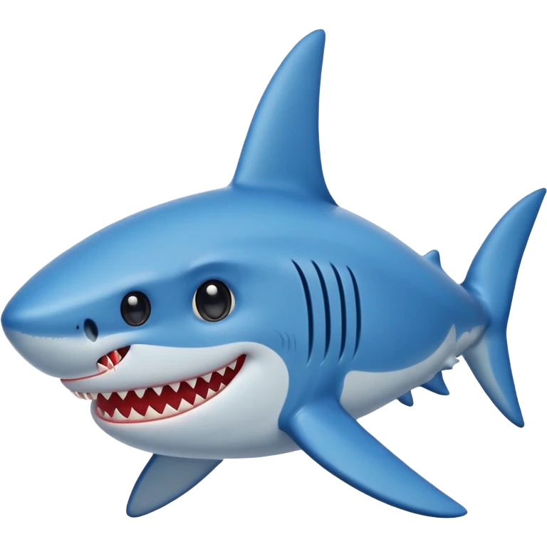 Please create the shark emoji with star eyes for me to copy and paste emoji