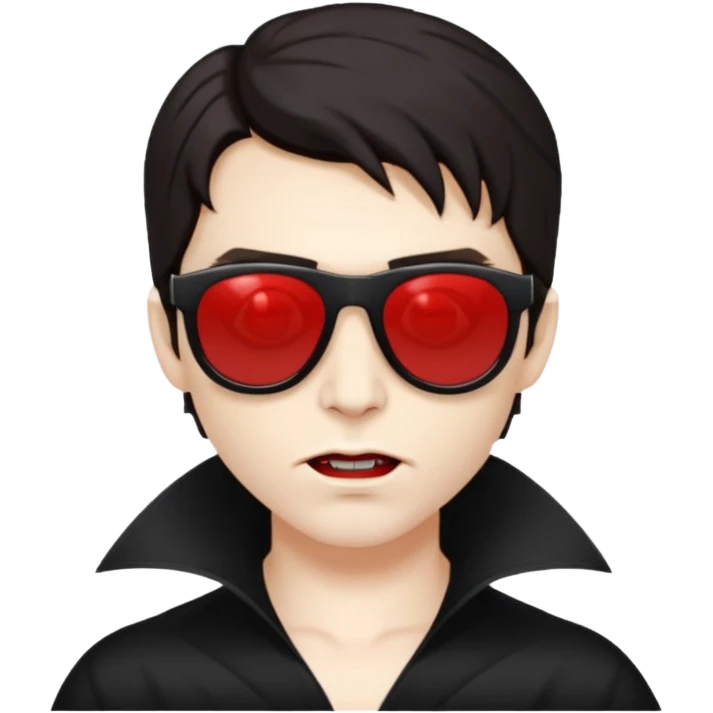 vampire with sunglasses  emoji