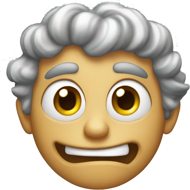 A Crazy Dizzy Emoji emoji