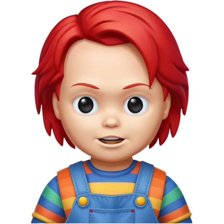Un emojin de chuky emoji
