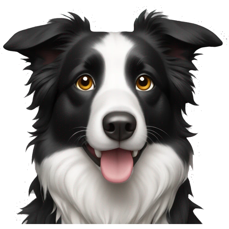 Border collie emoji