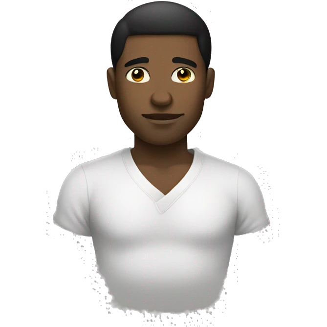 a black hair guy who sleep in sleeping clothes emoji