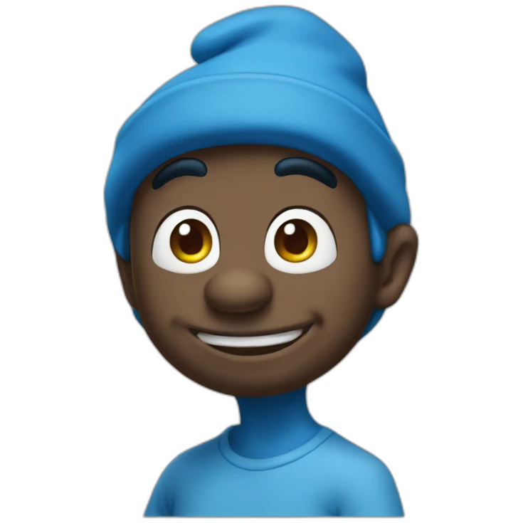 smurf emoji