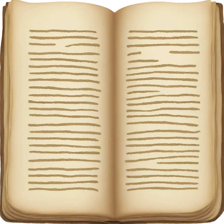Open book emoji