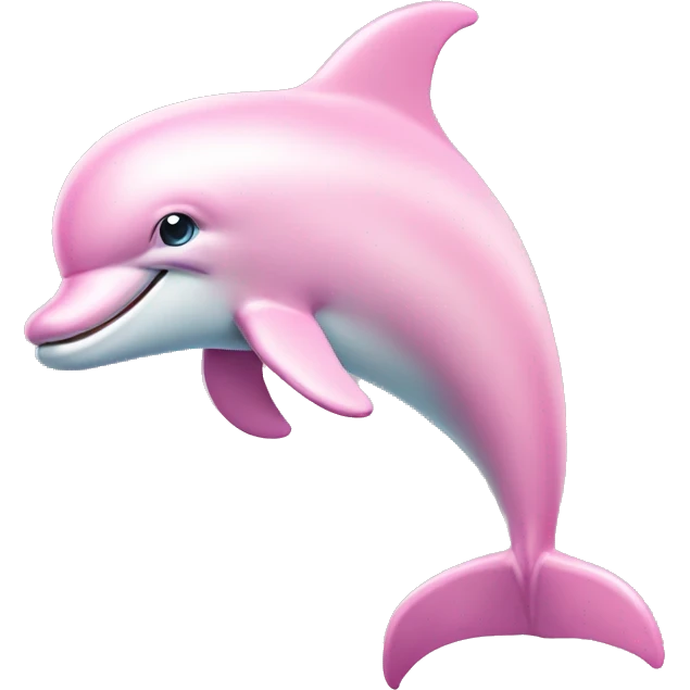 Pastel-pink-colors-dolphin emoji