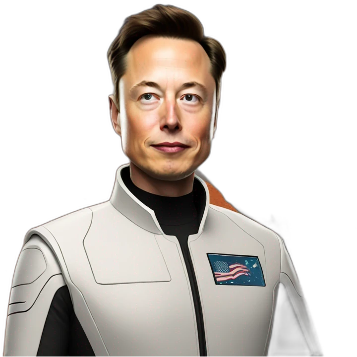 Elon musk on mars emoji
