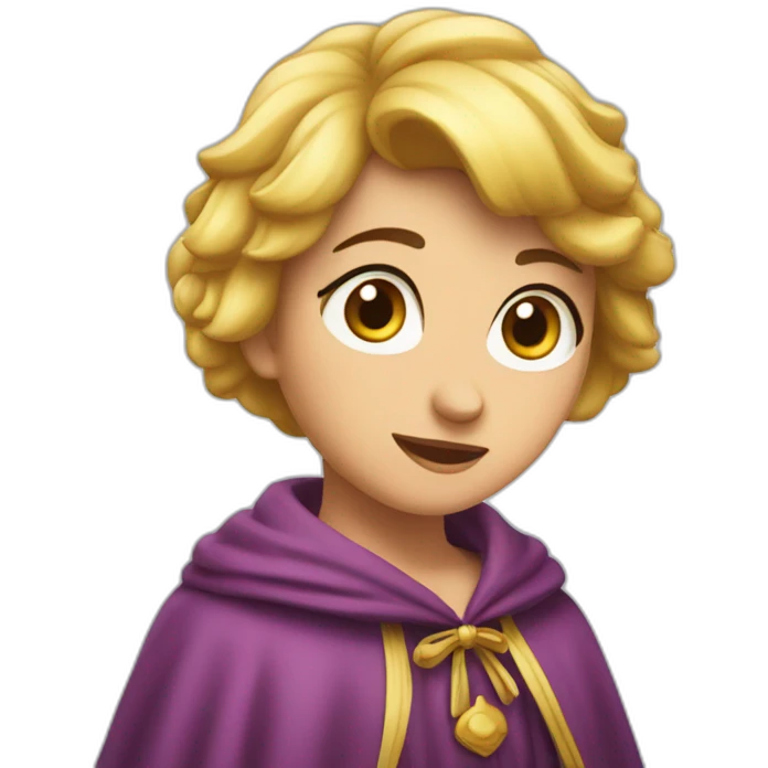 Caperucita sorprendida emoji