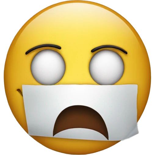 worried smiley face emoji