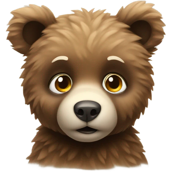 baby bear emoji