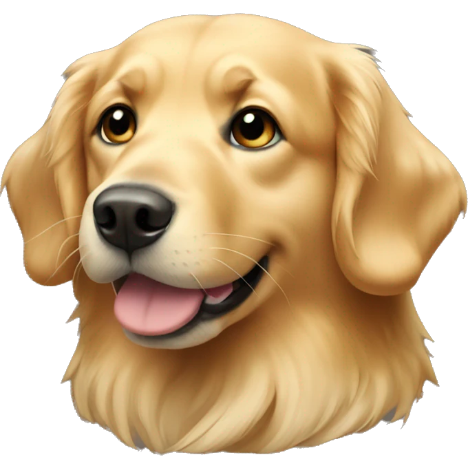 golden retriever  emoji