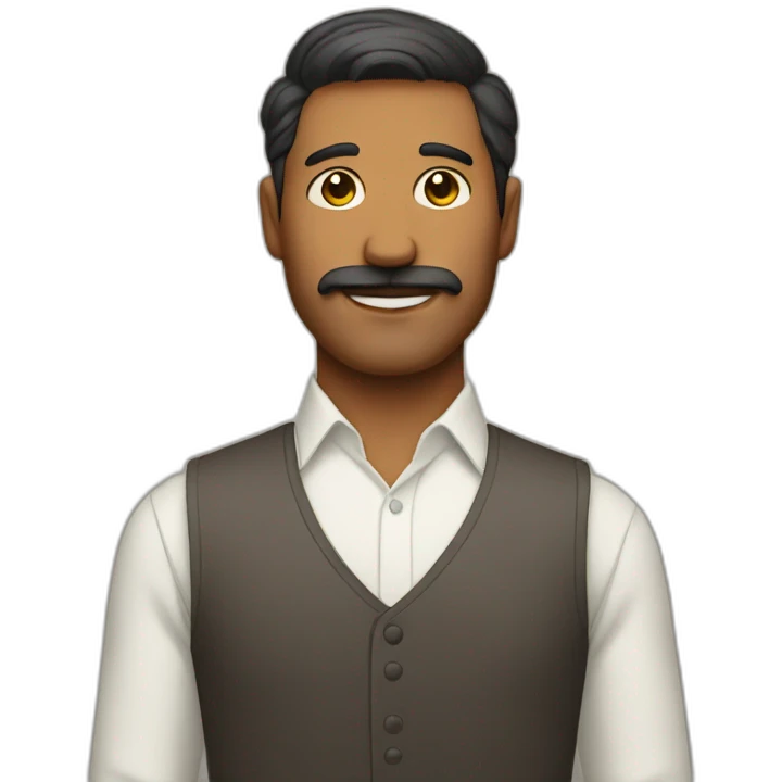 hombre con conejo  emoji