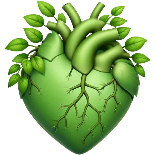 Plant heart  emoji