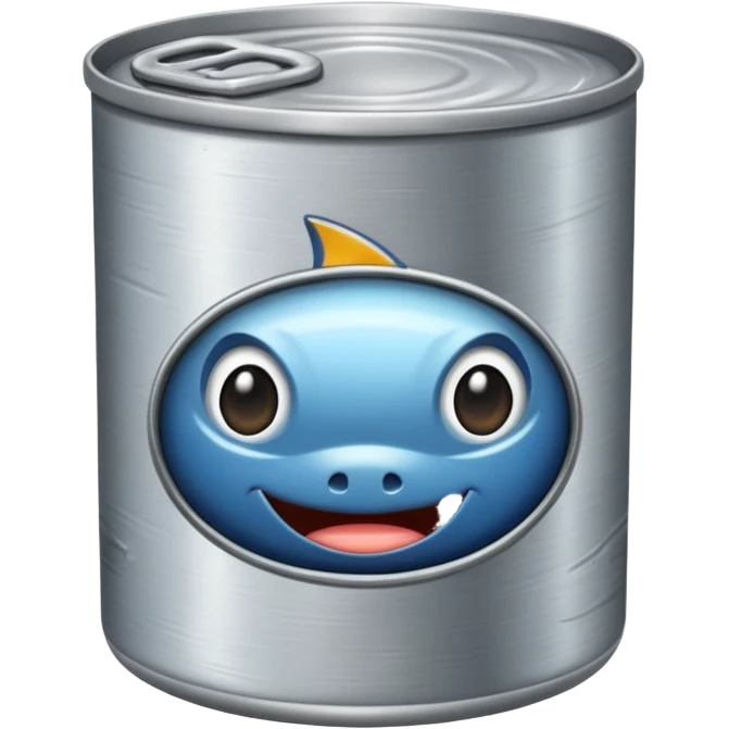 Tuna can emoji