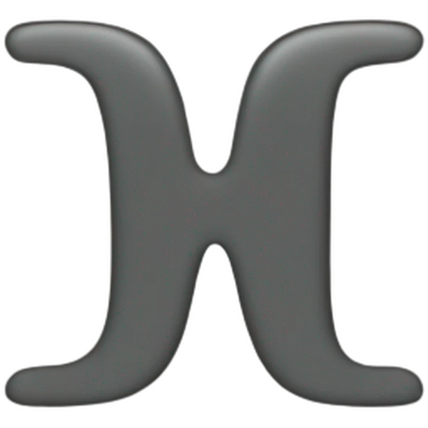The letter W emoji