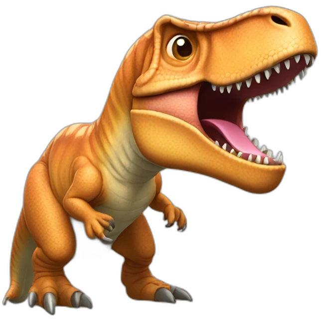 T-rex boulanger emoji