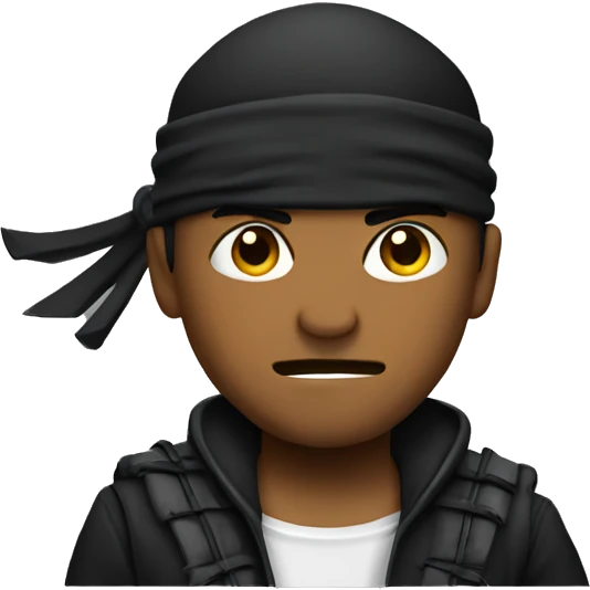 Ninja gangster emoji