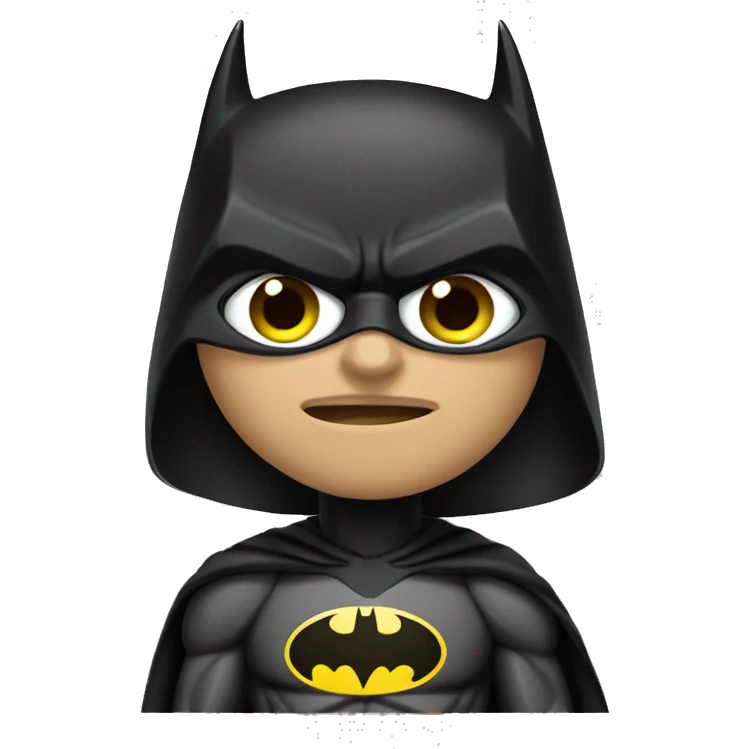 Batman blou emoji